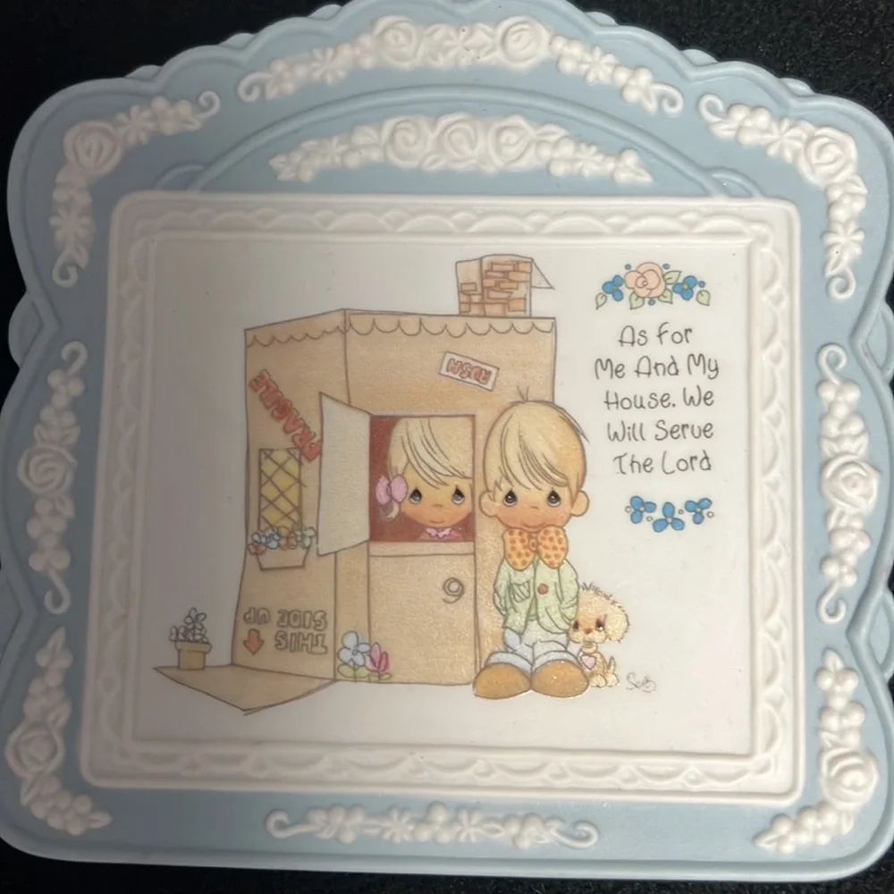 Precious Moments 4 Piece Wall Hanging Plaque